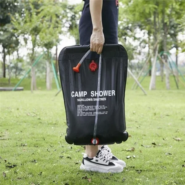 Portable camping shower Bag 20L - Image 2