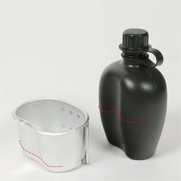 Military canteen bottle set - 1L - Image 4