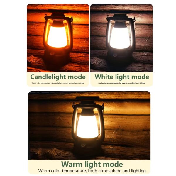 Rechargeable Solar Camping Lamp - Image 4