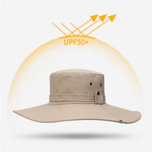 Waterproof Wide Brim Boonie Hat - Image 3