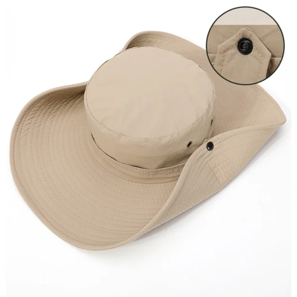 Waterproof Wide Brim Boonie Hat - Image 6