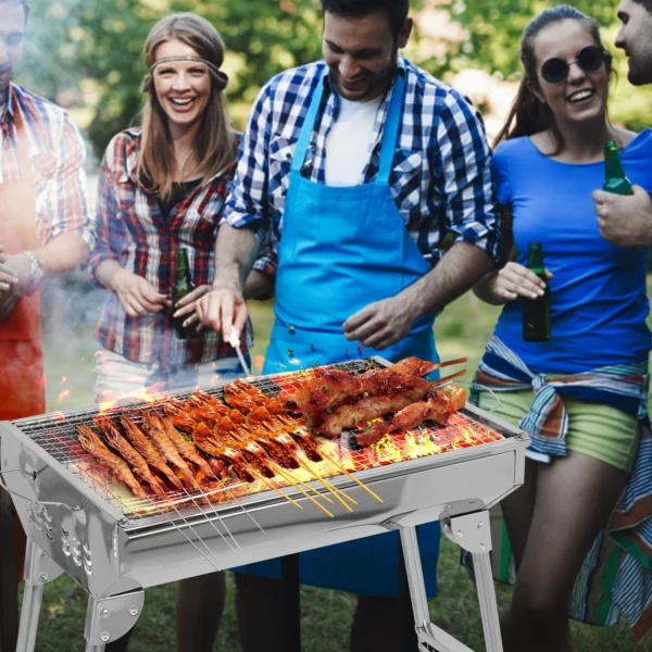 Portable BBQ Stainless Steel - Image 2