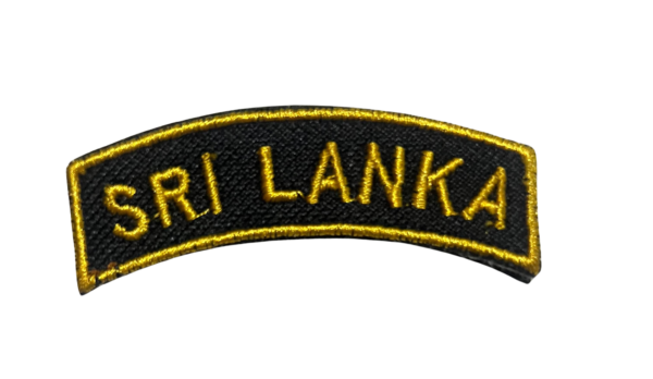 Sri Lanka Velcro Badges