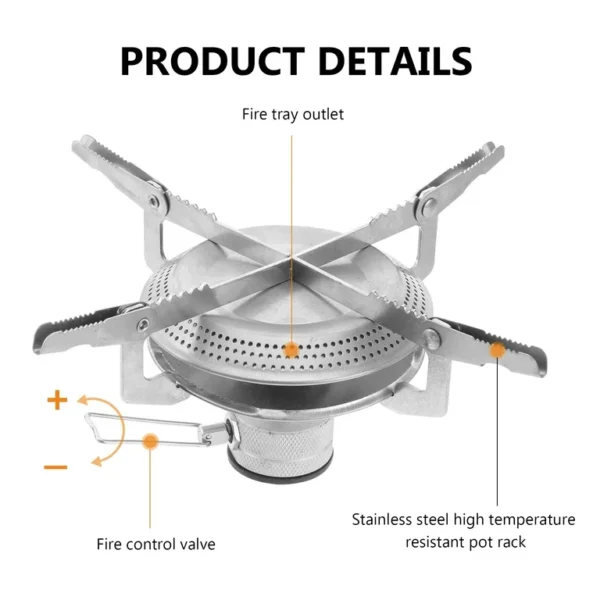 Outdoor Stove Portable Camping Gas Stove - Image 4