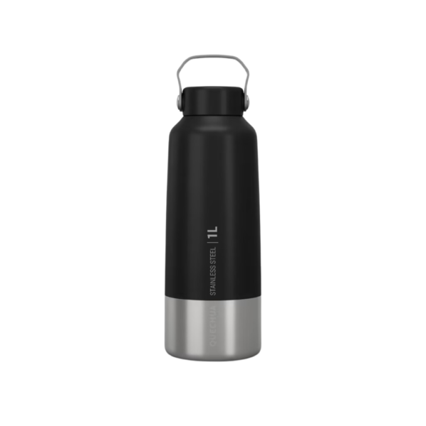 QUECHUA 1 L stainless steel flask