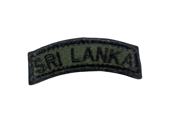 Sri Lanka Velcro Badges