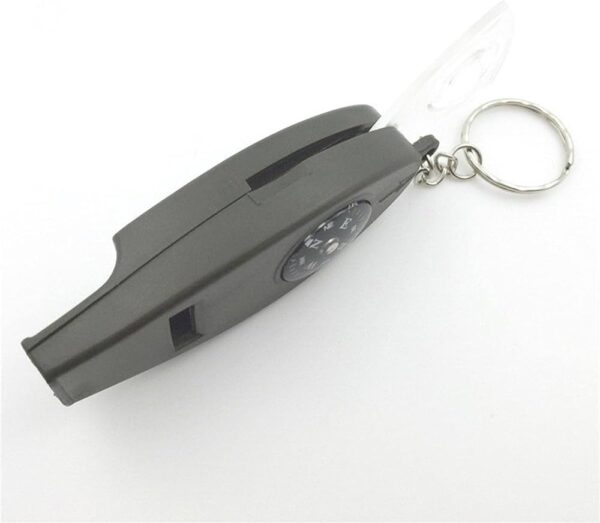 4-in-1 Emergency Whistle with Compass, Thermometer & Magnifier – Outdoor Survival Tool - Image 5