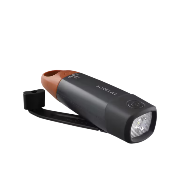 Rechargeable torchlight and external battery - 210 lumen