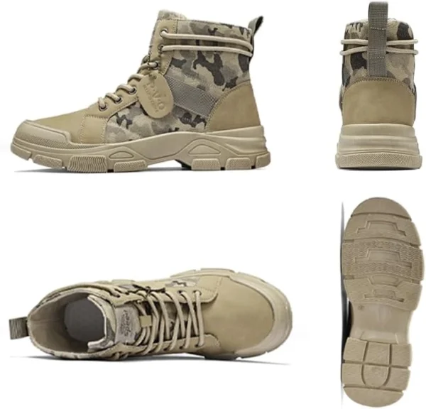 Hiking Shoes Outdoor Desert Boots - Image 4
