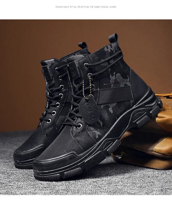 Hiking Shoes Outdoor Desert Boots - Image 2