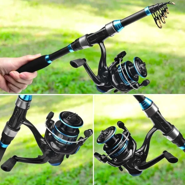 PROBERS Fishing Rod Reel Combo Pack - Image 2