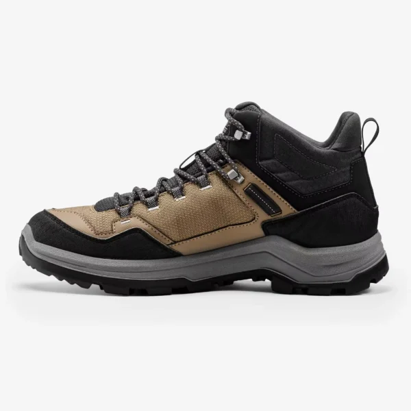 QUECHUA men’s waterproof hiking shoe MH100 - Brown - Image 2