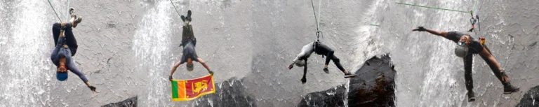 Lanka ella sky rappelling